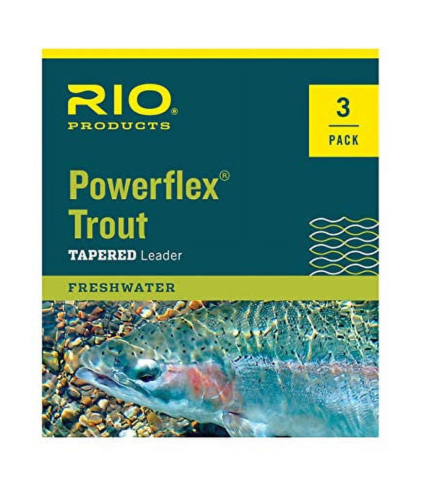 Rio Powerflex 9-ft. Leader 3-Pack 2X